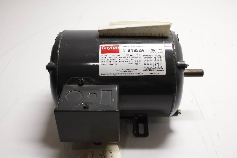 1/2HP 3450RPM - DAYTON 3N852A NSNBC02