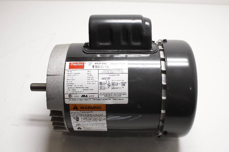 1/2HP 1725RPM - DAYTON 6K342BE NSNBC02