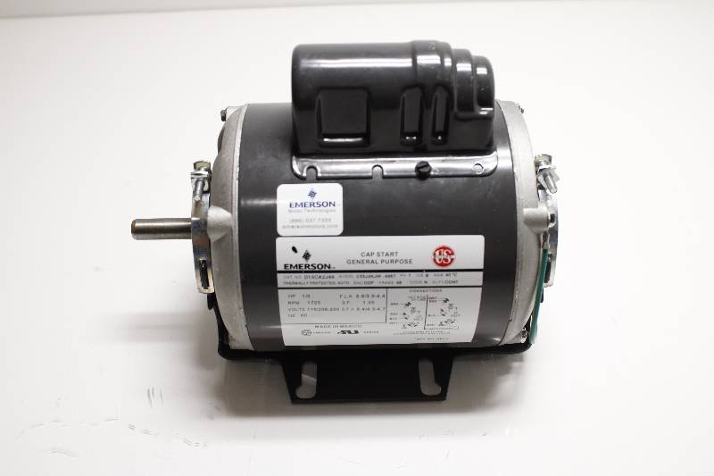 1/3HP 1725RPM - US MOTORS D13CA2J49 NSNBC01 - 48 ODP 115/208-230
