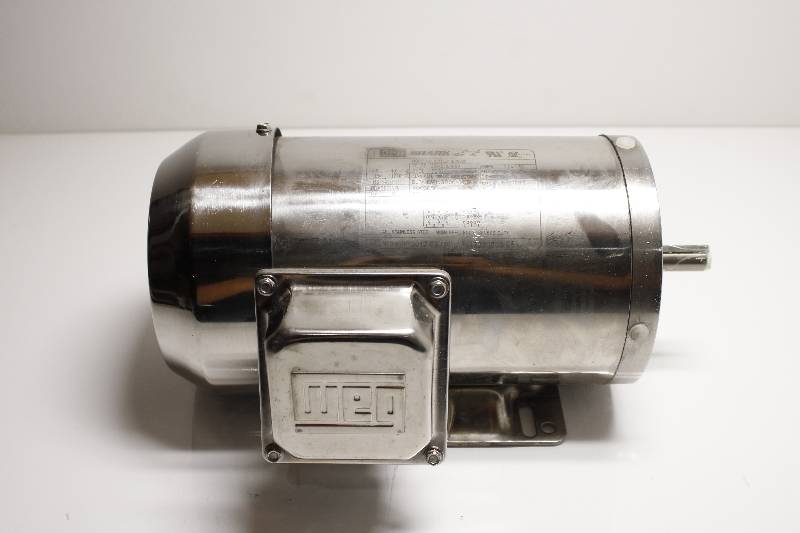 1.0HP 1800RPM - WEG 00118EP3ESS56C NSNBC01 - 56HC TEFC 208-230/4