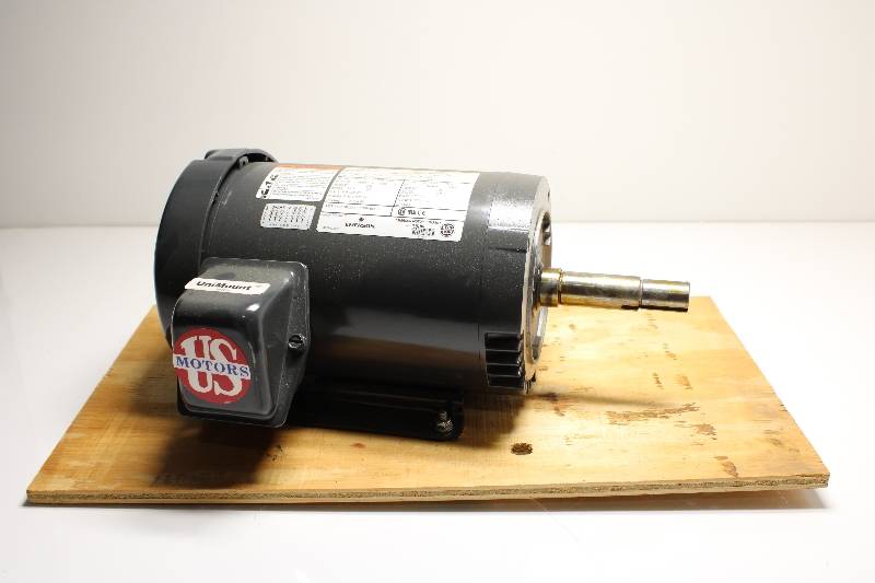 3HP 3460 & 2790RPM - US MOTORS UJ3S1AFM NSNBC01 - 145JM TE 208-2