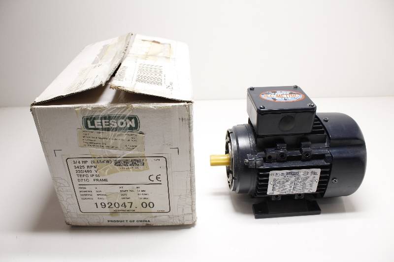 .75HP 3425RPM - LEESON C71T34FZ4C NSFBC01