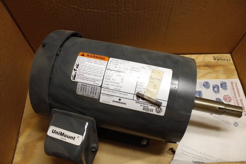 3HP 3460RPM - US MOTORS UJ3S1AFM NSNBC01 - 145JM TEFC 208-230/46