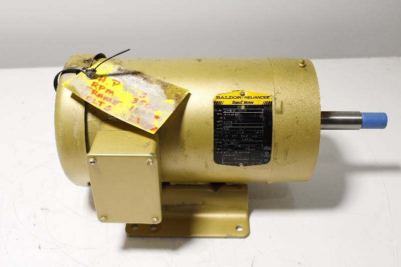 3HP 3450RPM - BALDOR EJMM3610T NSNB - 182JM TEFC 230/460 ELECTRI