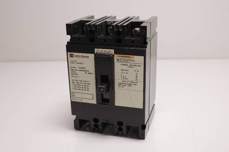 CUTLER-HAMMER FB3020L NSNBC01 - CIRCUIT BREAKER