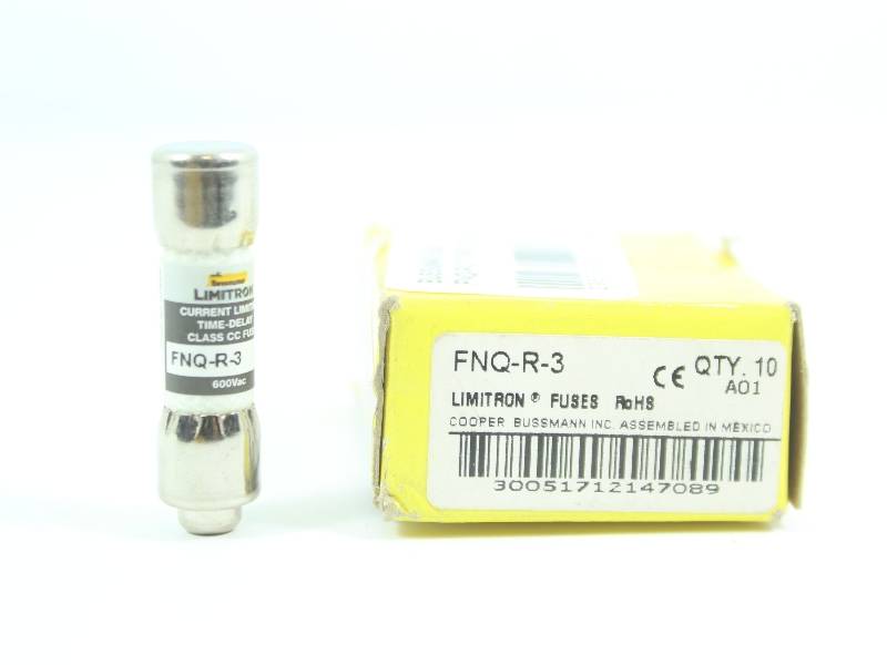 BUSSMANN FNQ-R-3 10 PACK FUSES NSFB