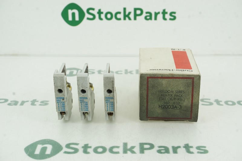 CUTLER-HAMMER H2003 3PACK HEATER COIL NSFB