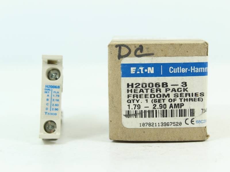 CUTLER-HAMMER H2006B-3 3PACK NSFB - HEATER ELEMENT