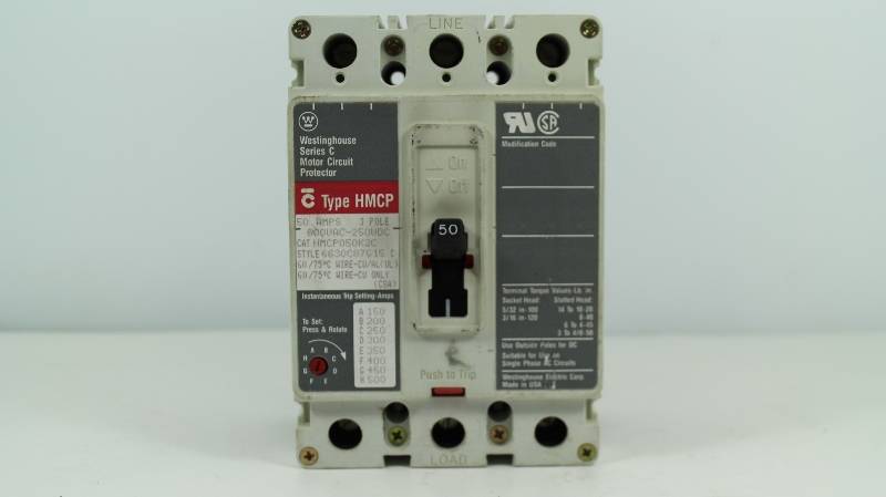 WESTINGHOUSE HMCP050K2C SER.C NSNB - CIRCUIT BREAKER
