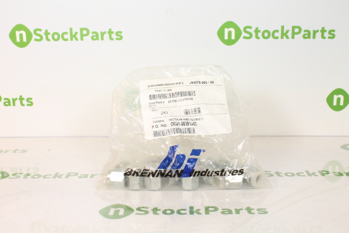 BRENNAN INDUSTRIES J94875-003/50 20 PACK X50263-02478608 NSNB