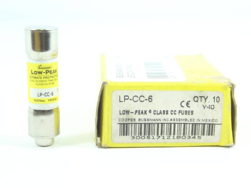 BUSSMANN LP-CC-6 10PACK NSFB