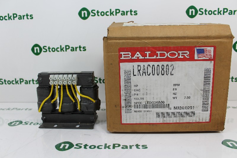 BALDOR LRAC00802 NSFBC6