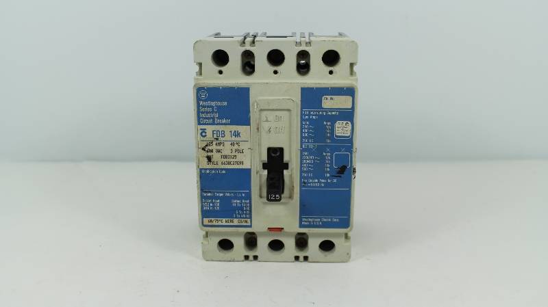 WESTINGHOUSE FDB3125 SER. C NSNB - CIRCUIT BREAKER