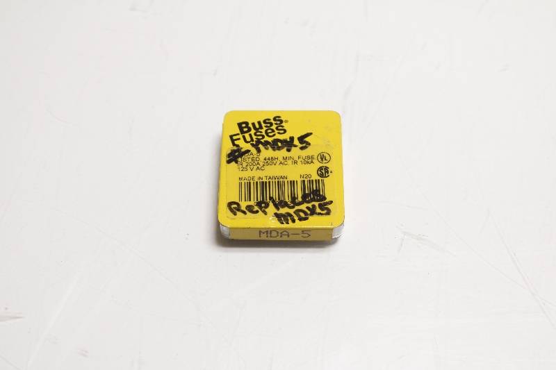 BUSSMANN MDA-5 5PK NSNBC02