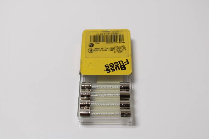 BUSSMANN MDL-3 4PK NSNBC01