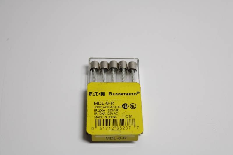 BUSSMANN MDL-8-R 5PK NSNBC01