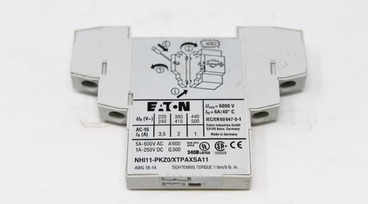 EATON NHI11-PKZ0/XTPAXSA11 NSNB - CONTACTOR
