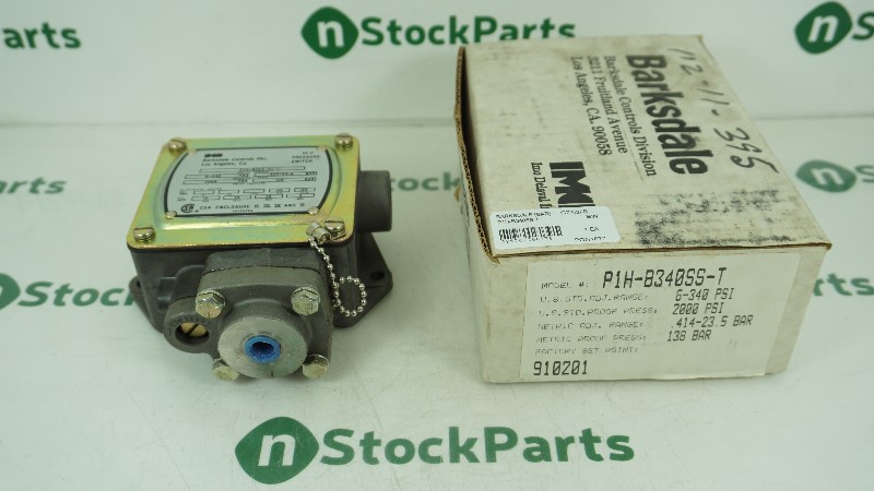 BARKSDALE P1H-B340SS-T NSFBC7