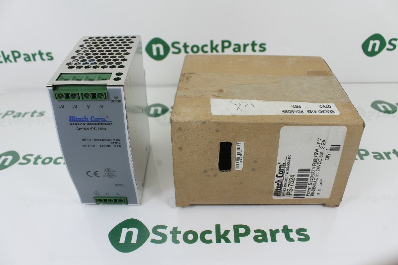 ALTECH CORP PS-7524 POWER SUPPLY (24 VDC OUT, 3.2A) NSFB