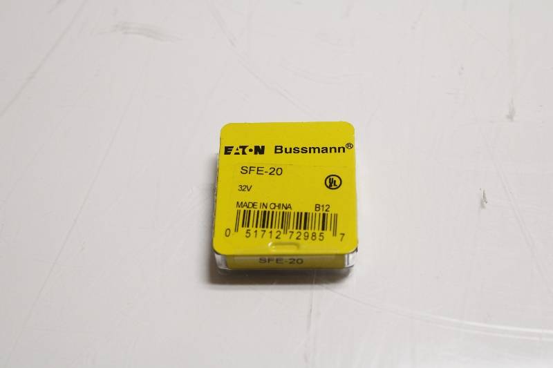 BUSSMANN SFE-20 5PK NSNBC02