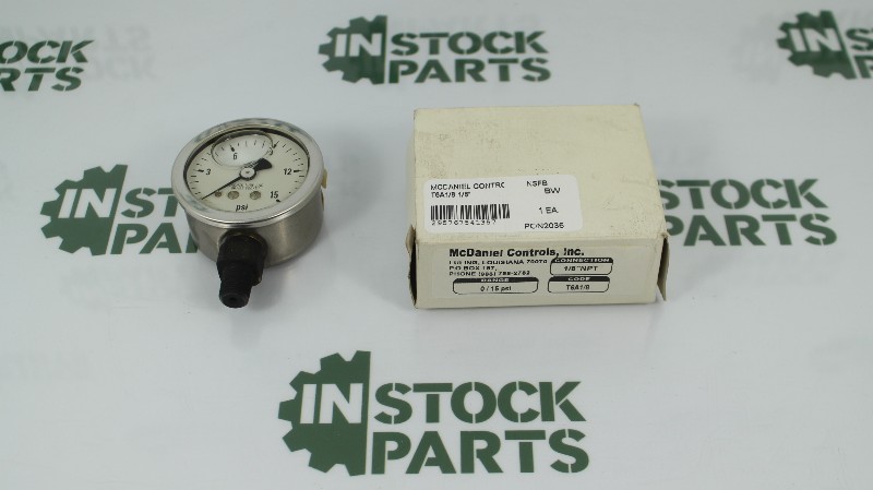 MCDANIEL CONTROLS T6A1/8 1/8" NSFB