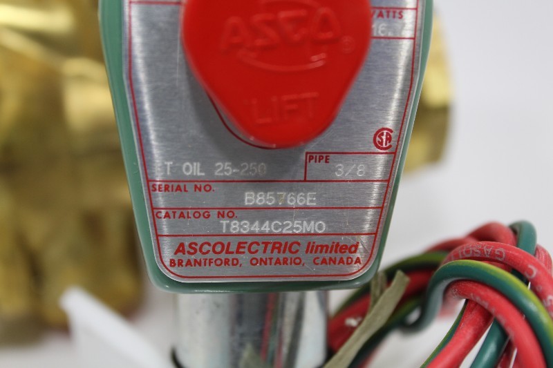 ASCO T8344C25MO NSFB - SOLENOID VALVE