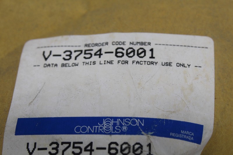JOHNSON CONTROLS V-3754-6001 NSNB - VALVE REPAIR KIT