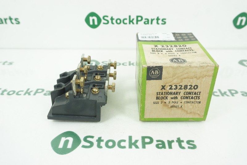 ALLEN-BRADLEY X-232820 SER. K CONTACT BLOCK NSFB