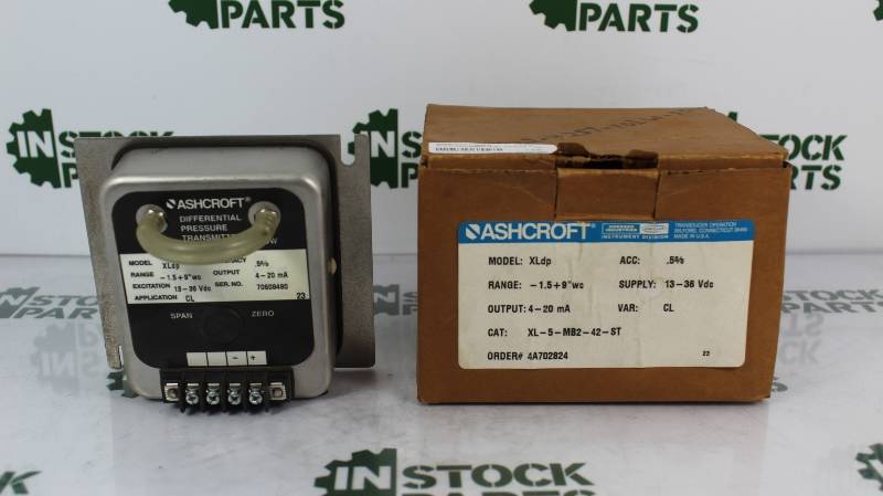 ASHCROFT XLDP DIFFERENTIAL PRESSURE TRANSMITTER NSFB