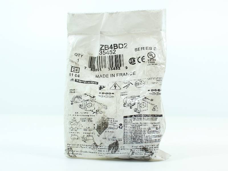 TELEMECANIQUE ZB4BD2 NSFB